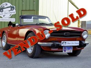 TRIUMPH-TR6-ROUGE-VENDU