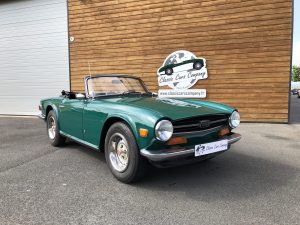 Triumph TR6 verte