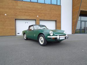 Triumph spitfire mk3 verte cabriolet à vendre