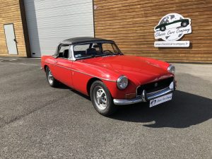 MG B Cabriolet Overdrive