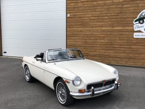 MG B cabriolet avec overdrive