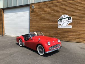 Triumph TR3 - restauration récente