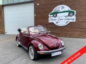 VW Coccinelle Cabriolet Année 1976